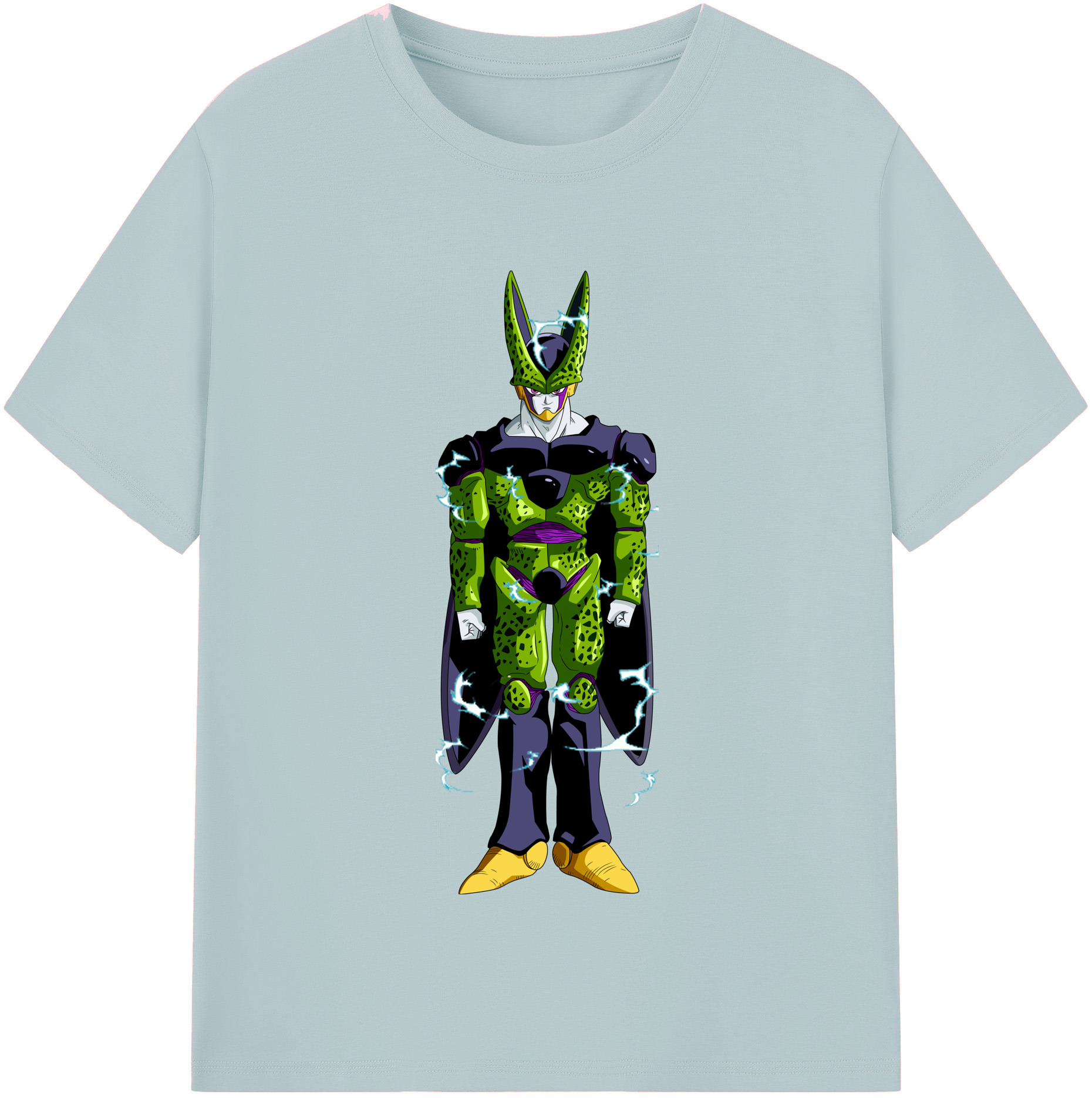 （画像用） ドラゴンボール セル DRAGON BALL Cell 綿100％半袖Tシャツ（フロントプリント）